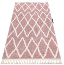 My carpet company kft My Carpet Company Berber Beni Rózsaszín Rojt Shaggy 180x270 cm Szőnyeg