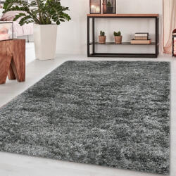 Budapest Carpet Egyszínű Shaggy Caren 5121 Grafit 80x250 cm Szőnyeg