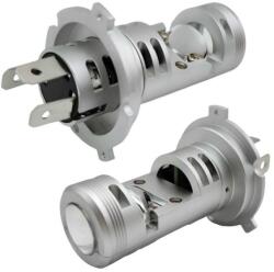 motoLEDy 2 Db H4, H19 LED Izzó 12-24V CANBUS USA-ból Származó Lámpákhoz, Vágott Vezeték