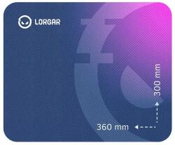 LORGAR Main 133 360x300 egérpad, lila (LRG-GMP133)