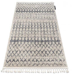 My carpet company kft My Carpet Company Berber Agadir G0522 Krém/Szürke Rojt Shaggy 160x220 cm Szőnyeg