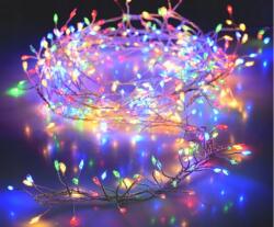 ProGarden 720 Micro LED-es BOA Fényfüzér, Kültéri-beltéri Hálózati, Színes RGB, 7 m, IP44