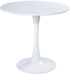 IdePar Beluga Kerek Étkezőasztal - Fehér - 70 cm