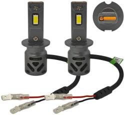 motoLEDy 2 Db H3 LED Izzó 9V-30V Canbus CSP 8000lm Erős Fehér