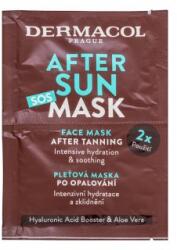 Dermacol After Sun mască Face Mask 2 x 8 ml Masca de fata