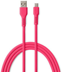 Colorum CK60-AC-02 USB-A - Type-C kábel 3A 1.8m - magenta (COL718524)