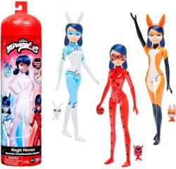 Playmates Toys Set de joacă Playmates Miraculous Play Set - Păpușă într-un cilindru cu dezvăluiri magice, asortiment (50390) Figurina