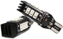 motoLEDy 2 Db LED Izzó T15 12V-24V 1400lm CANBUS Piros B. mocna