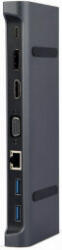 Gembird USB Type-C 9 az 1-ben dokkolóállomás