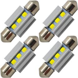 motoLEDy 4 Db Izzó C5W, C10W LED SV8.5 12-24V CANBUS 39mm 320lm 320lm