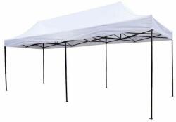  3x6 Rendezvény sátor árusító piaci horgász kerti pavilon fehér UV orkán ST30 Monivel