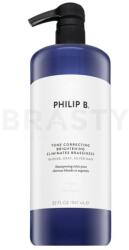 Philip B Icelandic Blonde Shampoo neutralizáló sampon platinaszőke és ősz hajra 947 ml
