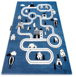 My carpet company My Carpet Company Petit Town Város Utca Kék 180x270 cm Szőnyeg