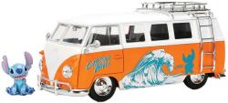 Jada Toys Set de joacă Jada Toys - Bus Stitch 1961 VW Beetle, 1: 24, cu figurină (9336340314R00) Figurina