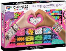 Luna Luna: Gyöngyfűző ékszerkészítő szett betűgyöngyökkel 1200db-os (000623238) - jatekshop