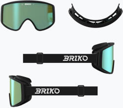 Briko Скиорска маска Briko Pulse black/green