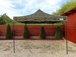  3x4, 5 terep színű rendezvény sátor árusító piaci horgász kerti pavilon 3*4, 5 280g/m2 ST30