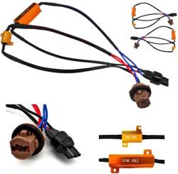 motoLEDy 2db W21/5W Ellenállás - CAN Hiba Dekóder 50W 8 Ohm / 5W 39 Ohm 12V