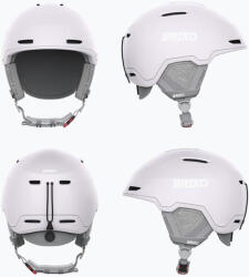 Briko Скиорска каска Briko Yuki matt shiny mischka pink/white