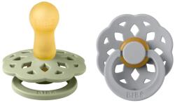 BIBS Suzete Bibs - Boheme, 6-18 luni, 2 buc, Sage/Cloud (240110)