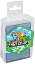 Paladone Playing Cards, Minecraft, Official, Vízhatlan, 52 lap + 2 joker, Francia kártya csomag