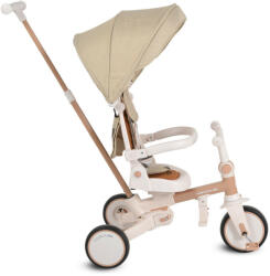  COMPACTO ÚJ 3IN1 tricikli multifunkciós, futóbiciklivé alakítható BÉZS