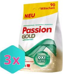Passion Gold univerzális mosópor 5, 4kg / 90 mosás KARTON - 3 db (DA503XSZHGK4260145998983)