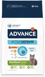 Affinity 10kg Advance Sterilized Junior csirke száraz macskatáp 8, 5+1, 5 kg ingyen