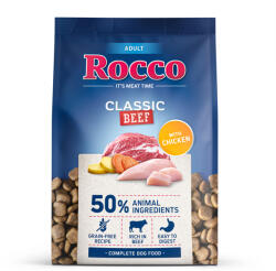 Rocco 1kg Rocco Adult Classic marha & csirke száraz kutyatáp