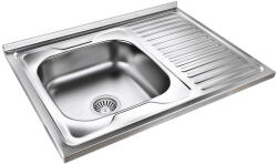 Steiner ROBIN 111 Steinsteel rozsdamentes acél konyhai mosogató balos szatén