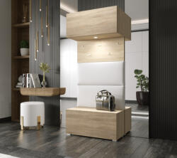 Prince smart 77 előszoba gardróbszekrény sonoma matt