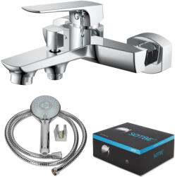 SOTBE TOGA falra szerelhető kádtöltő csaptelep+zuhanyszett