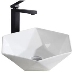 VELDMAN Manveld Sonet Geometric Mosdó Fehér