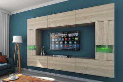 Prince Concept 29 nappali bútor szett SONOMA tölgy (249cm)