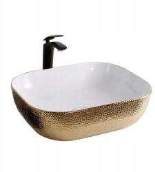 VELDMAN Manveld Mosdó Tokyo Fehér - Arany Kígyóbőr