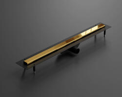 Ambro D'oro lineáris lefolyó arany FÉNYES borítással 700mm