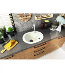 Brenor Came Gránit Mosogató Fehér