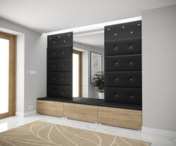 Prince smart 82 előszoba gardróbszekrény SONOMA MATT