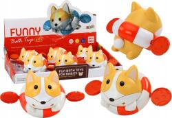 LEAN Toys Mechanikus Felhúzható Fürdőjáték Róka A Keréken 18047 (18047) (18047)