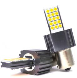 motoLEDy 2 Db LED Izzó P21W, BA15S 12-24V CANBUS Narancssárga Újdonságok