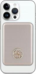 GUESS CG MOBILE GUESS 4G STRASSED METAL LOGO vésztöltő Type-C aljzat (3000mAh, 5W, MagSafe) ARANY (GUPBM3AL4DMD) (GSM178291) (GSM178291)