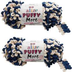 alize 722 Navy Mosaic Kötőfonal (722)