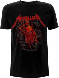 Metallica Skull Screaming Red 72 Seasons Black 2XL Ing (METTS84MB05)