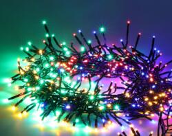 ProGarden 9, 9 m 768 LED-es Sűrű BOA Fényfüzér, Hálózati Adapteres, Színes RGB, időzíthető 6/18 Órás, 8 Féle Fényjátékkal, IP44