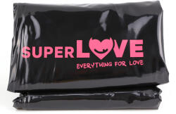 SuperLove PVC Adult Sex Game Waterproof Sheet Black