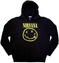 Nirvana Yellow Happy Face Black M Pulóver (NIRVHD04MB02)
