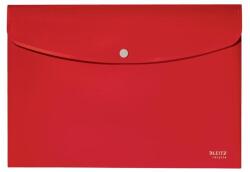 Leitz Irattartó tasak, A4, PP, patentos, LEITZ "Recycle", piros (E46780025) - jatekotthon