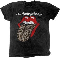 The Rolling Stones Leopard Tongue Black L Ing (RSTS159MDD03)