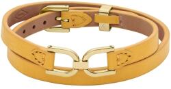 Fossil Bratara Fossil Heritage D Link yellow leather JF04439710