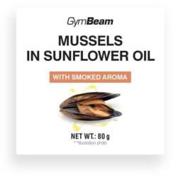 GymBeam Kagyló napraforgóolajban füstölt aromával 80 g